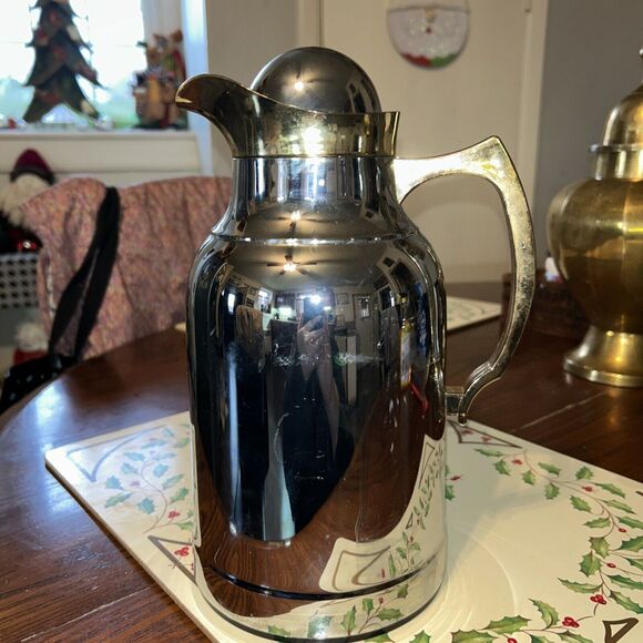 Kamenstein Other - Kamenstein Coffee Carafe Thermal Insulated Vacuum Bottle Holiday Brunch